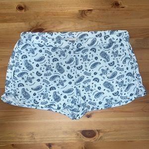 Lucky Brand - NWOT  Women Paisley Shorts Size L